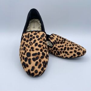 Birdies The Starling Genuine Calf Hair Flat 7 Tan/Brown